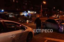 У Києві сталася потрійна ДТП, яка закінчилася «розбірками»