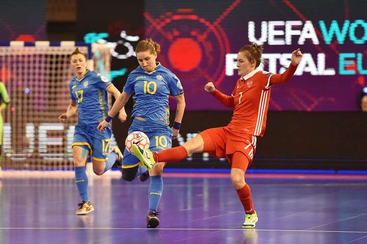 Жіноча збірна України з футзалу програла росіянкам у матчі за бронзу Євро-2019 