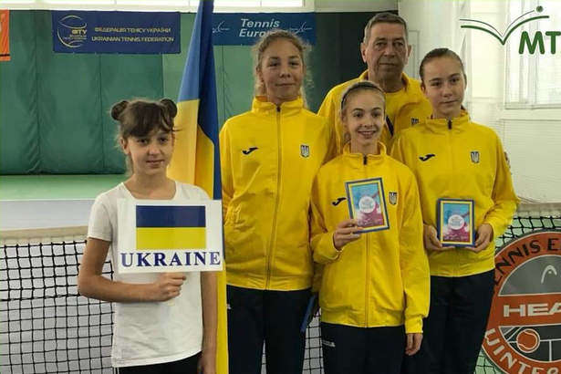 Зимовий кубок Європи (U14) з тенісу: українські дівчата зайняли четверте місце