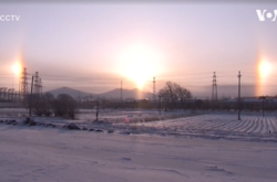  «Три солнца» в небе над Китаем 