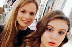 Фреймут показала архивные фото дочери