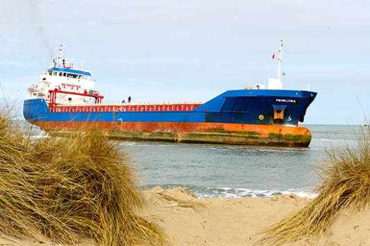 Корабель під прапором Латвії рятують біля берегів Туреччини 