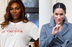  Серена Уильямс и Меган Маркл  