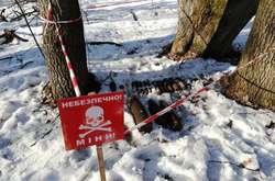 У лісі на Київщині виявлено кілька десятків снарядів