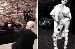 Ким Кардашьян и Майли Сайрус показали пикантные фотографии Карла Лагерфельда