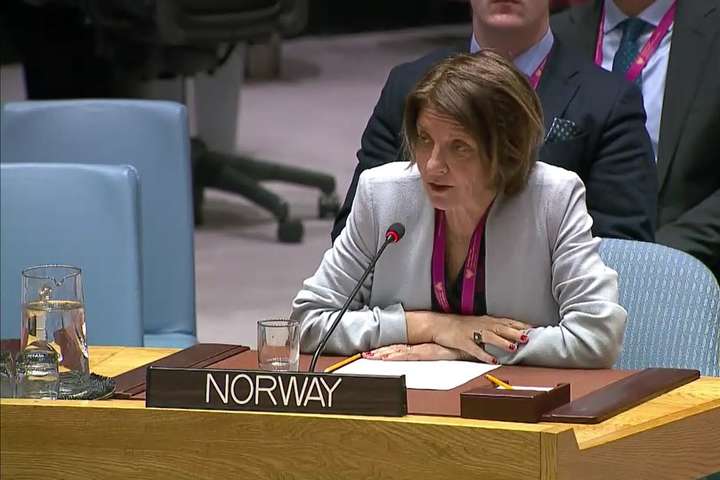 Норвегія в ООН: агресія РФ у Чорному морі – глобальна проблема