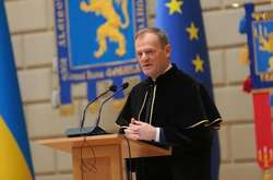  Дональд Туск 20 лютого виступив у Львівському університеті 