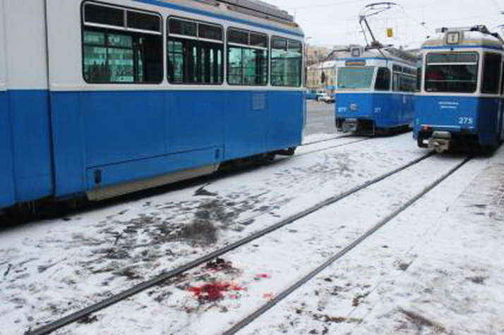 У Вінниці на Замості трамвай збив жінку
