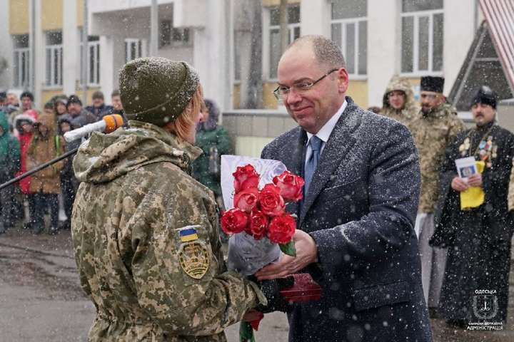 Губернатор Одещини відзначив державними нагородами та грамотами військових 28 окремої механізованої бригади