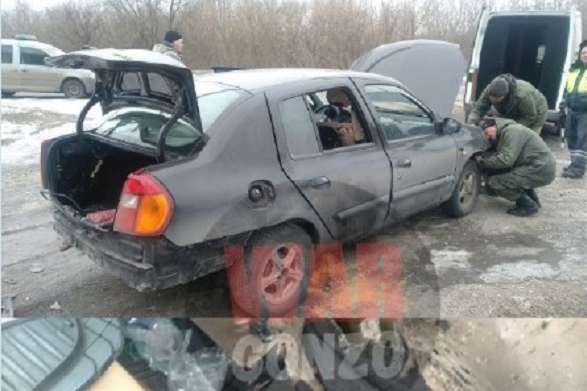 В окупованій Макіївці підірвали авто «командира МВС» бойовиків 
