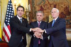 Віце-президент США зустрівся із Гуайдо