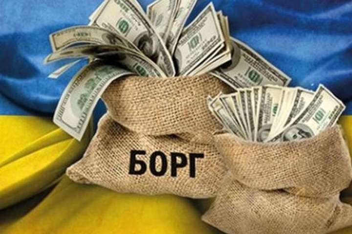 Державний борг України за місяць скоротився на $70 млн