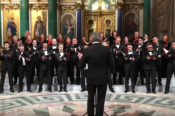 В России хор исполнил песню об атомной бомбардировке США