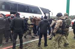 На в'їзді до&nbsp;Одеси автобус чекали бійці батальйону поліції особливого призначення та підрозділи тактико-оперативного реагування