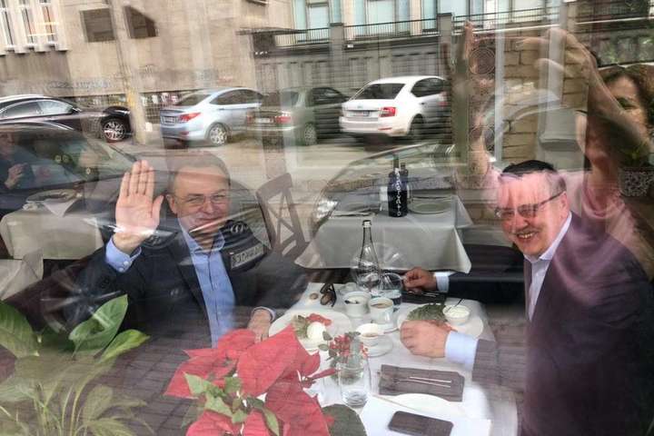 Гриценко і Садовий оприлюднили свої домовленості: разом пообідати