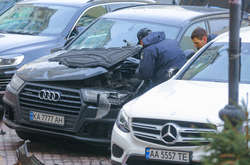 На місці вибуху автомобіля працювала слідчо-оперативна група