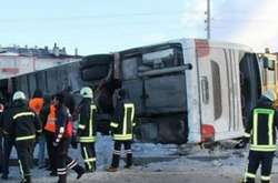У Туреччині перекинувся автобус зі школярами, 11 постраждалих