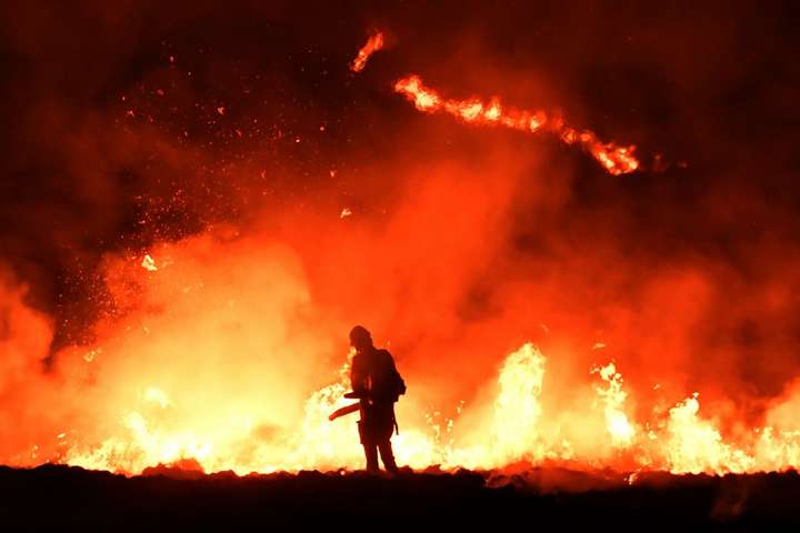 Разом з теплою погодою до Великобританії прийшли і масштабні лісові пожежі