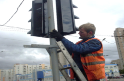 Пристрої звукового супроводу було встановлено на світлофорах міста