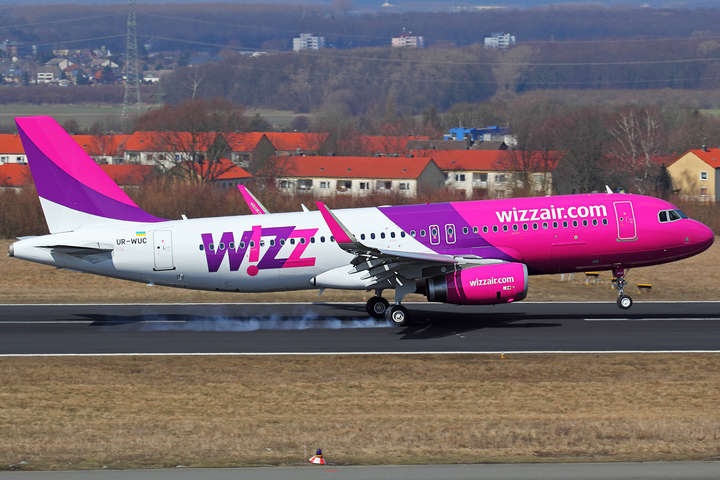 Wizz Air запустила рейси з Києва до Риги та Біллунна