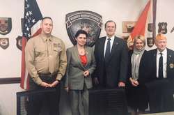 Ірина Фріз відвідала Полк поранених Морської піхоти