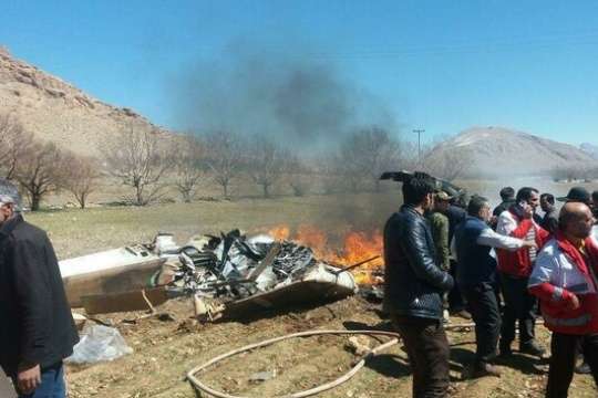 В Ірані розбився вертоліт рятувальників, п’ятеро загиблих