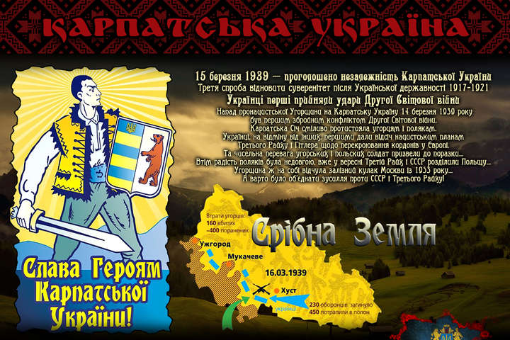 «Події Карпатської України 80 років тому»