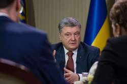  Президент Петро Порошенко дасть інтерв'ю українським телеканалам 