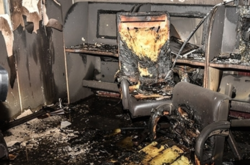 У спальному районі Одеси спалили «казино»