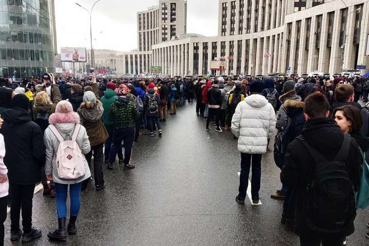 У Москві пройшов мітинг за вільний інтернет
