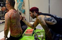 В Аргентине прошел экстравагантный фестиваль татуировок. Фотогалерея