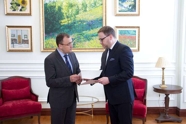 В Україну прибув новий посол Польщі