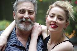 Эмбер Херд с отцом Дэвидом