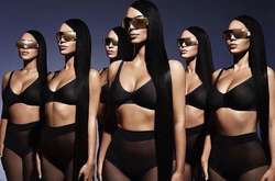 Ким Кардашьян «клонировали» для кампании солнцезащитных очков