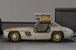 В США был выставлен уникальный Mercedes-Benz, простоявший в гараже 60 лет