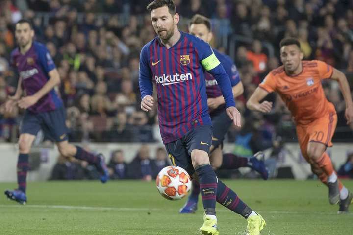Розлючена голом «Барселона» наколотила «Ліону» повну торбу в 1/8 Ліги чемпіонів (відео)