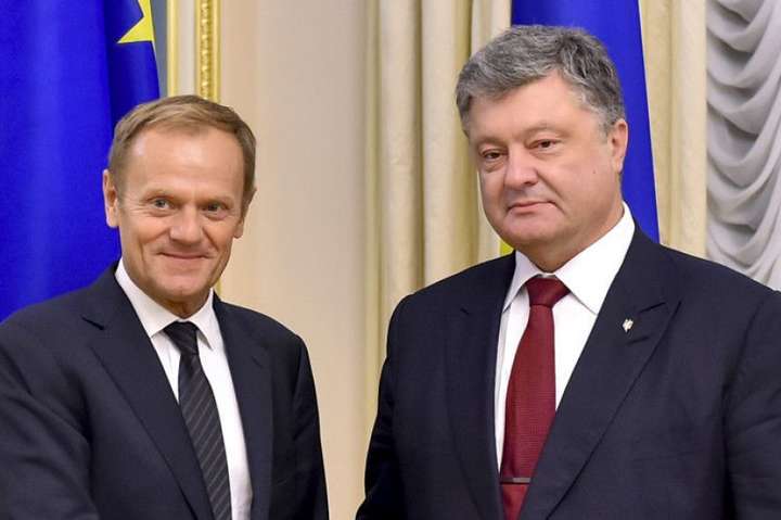 <p>Зустріч Порошенка та Туска пройде у Брюсселі</p> - Туск зустрінеться із Порошенком