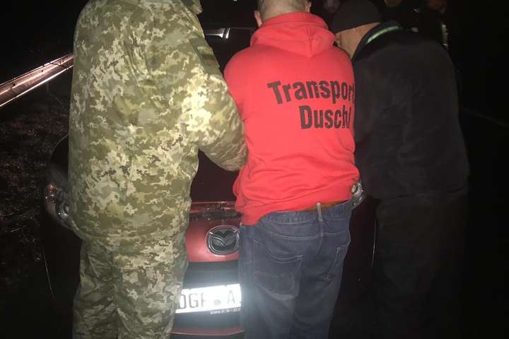 «Євробляхер» прорвав кордон на Закарпатті і був затриманий після переслідування