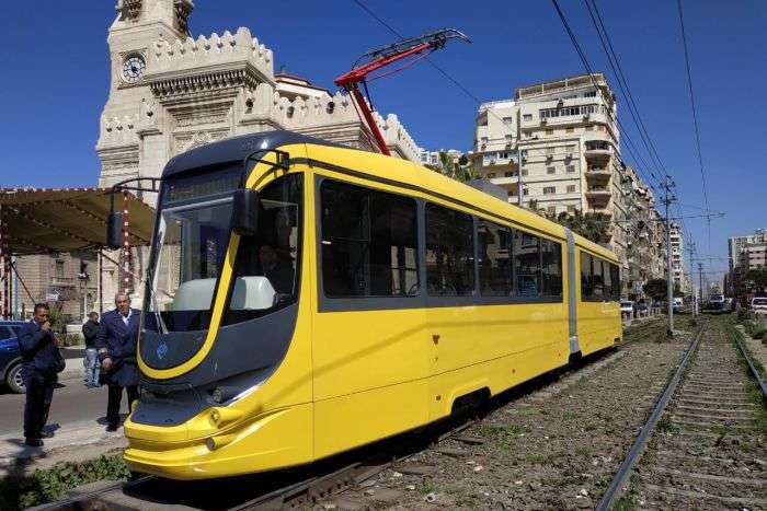 Українські трамваї запрацювали у Єгипті