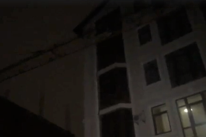 У Києві на будівництві впав кран