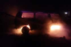 У Білій Церкві горів «Фольксваген»