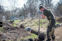 Окупанти залучають жителів ОРДЛО до риття траншей та окопів, лякаючи наступом ЗСУ