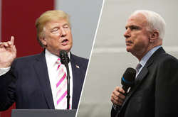 Дональд Трамп та Джон Маккейн