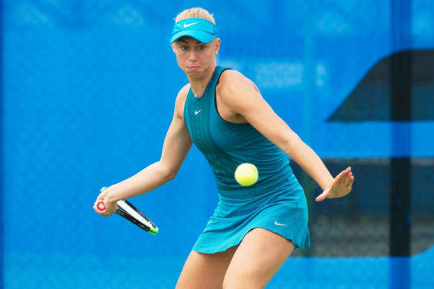 Лопатецька вперше в кар'єрі перемогла суперницю з Топ-100 рейтингу WTA
