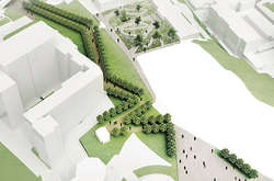 Проект меморіалу Героям Небесної сотні. Джерело: Національний музей Революції гідності