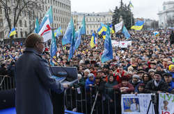 Тимошенко у Житомирі розказала про новий формат переговорів «Будапешт плюс»