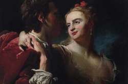  Упродовж багатьох років картину «Закохана пара» П’єра Луї Ґудро вважали зниклою 