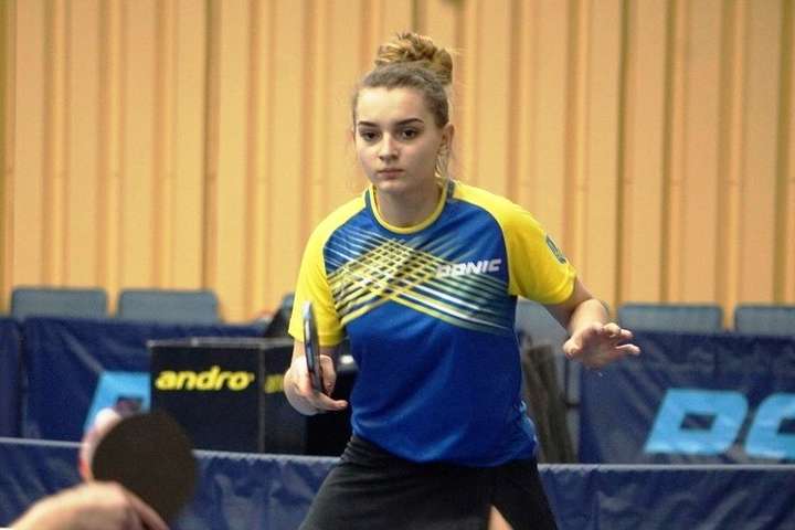 Одеська спортсменка перемогла на чемпіонаті України з настільного тенісу