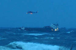 Біля берегів Норвегії рятували екіпаж ще одного корабля