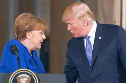 Ангела Меркель та Дональд Трамп